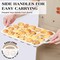 2-Pack Mini Silicone Muffin Pans, 24-Cup Nonstick with Metal Frame & Handles (Cream)